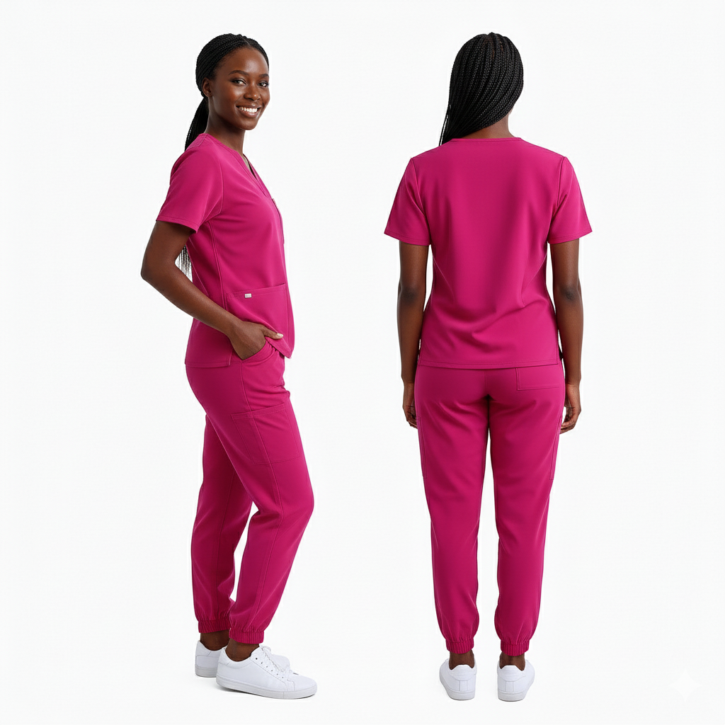 Avee Scrub Set Cerise