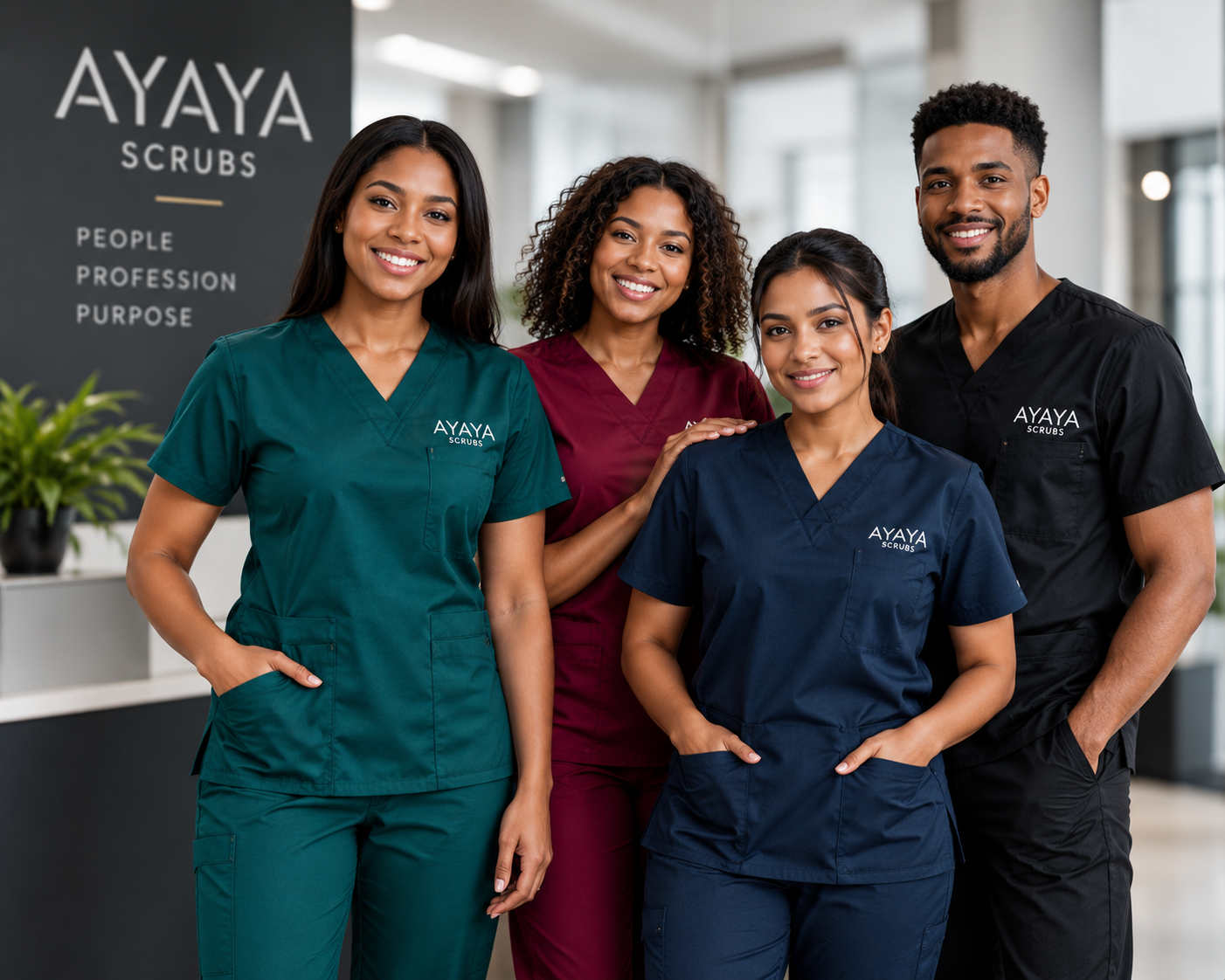 Ayaya Scrubs team