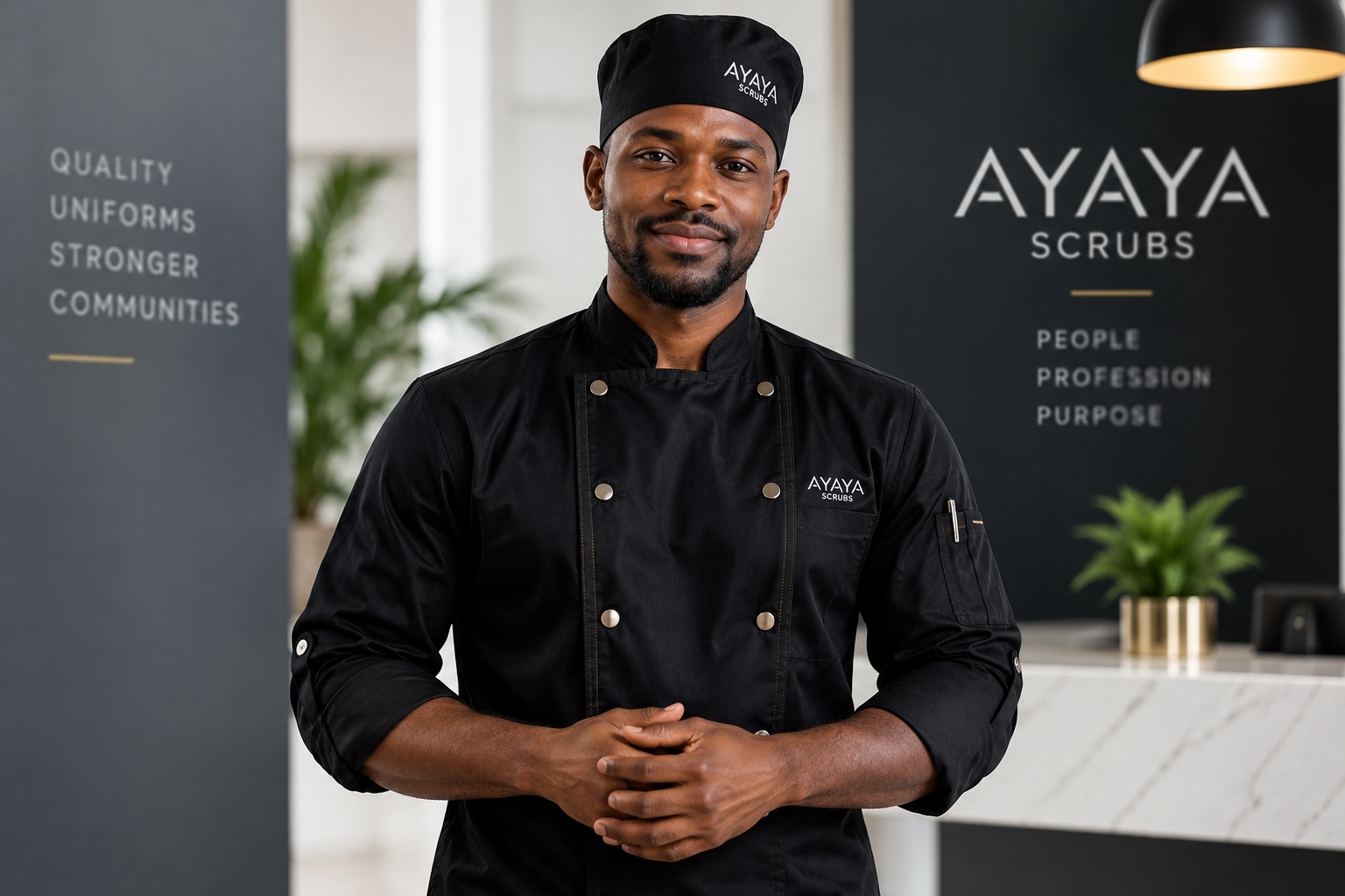 Ayaya Scrubs hospitality wear