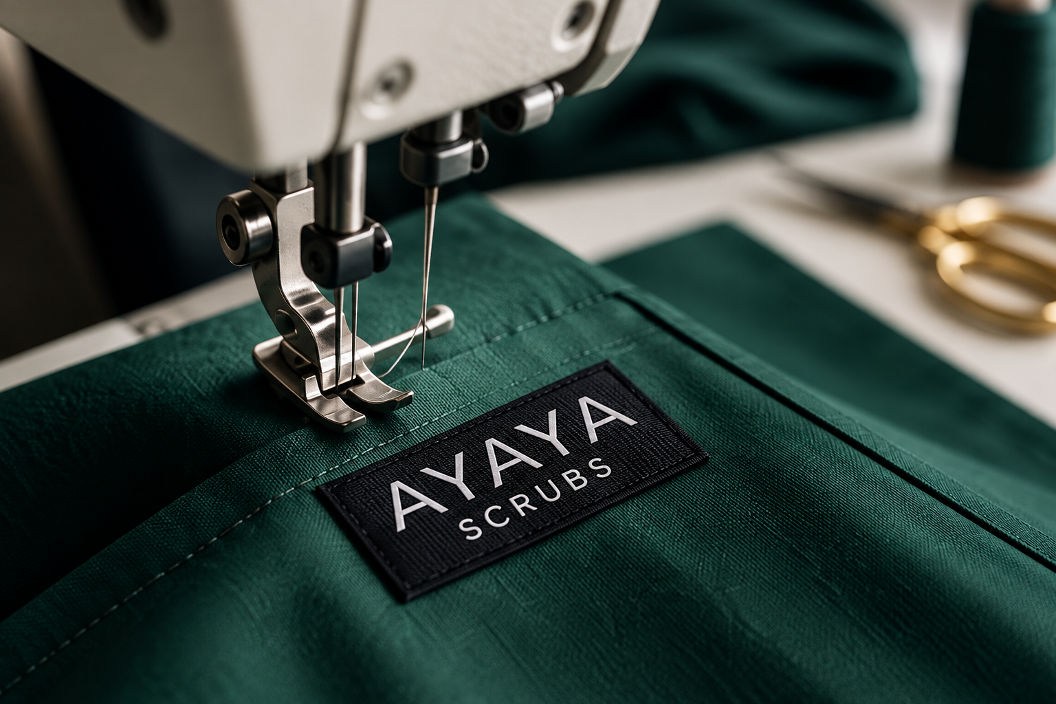 Ayaya Scrubs in-house manufacturing